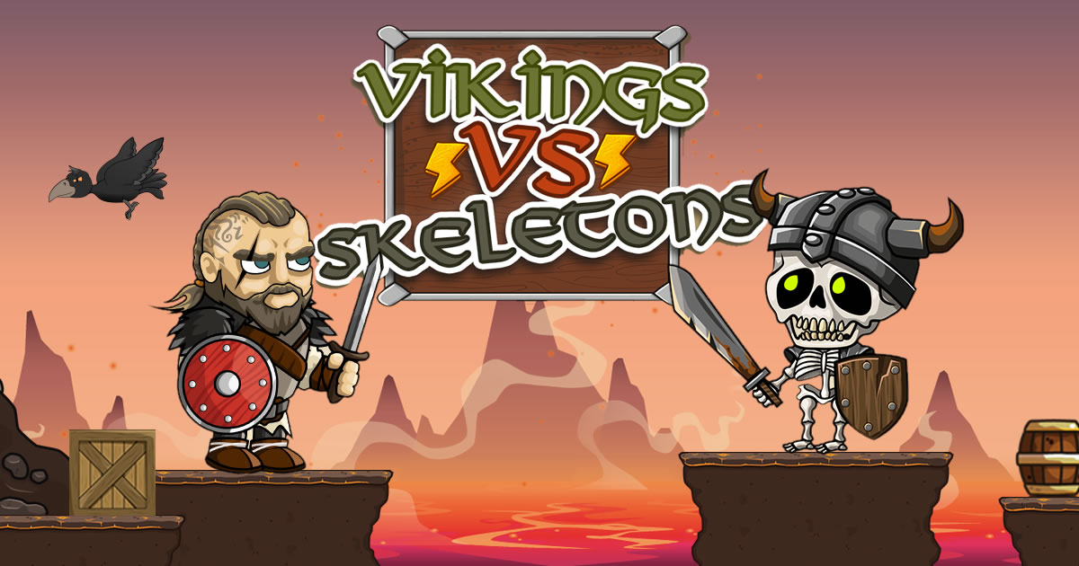 Image Vikings vs Skeletons